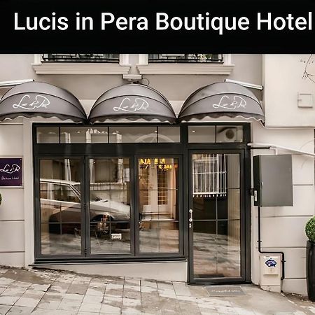 Lucis In Pera Boutique Hotel Estambul Exterior foto